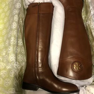 Tory Burch women’s Ashlynn riding boot